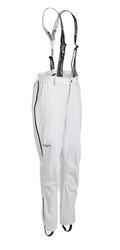 WAHLSTEN VICTORY JUNIOR RACE TROUSERS WITH SUSPENDERS, WHITE